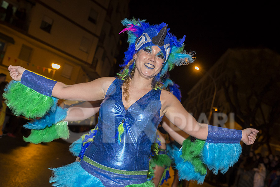 Rua del Carnaval de Les Roquetes del Garraf 2017